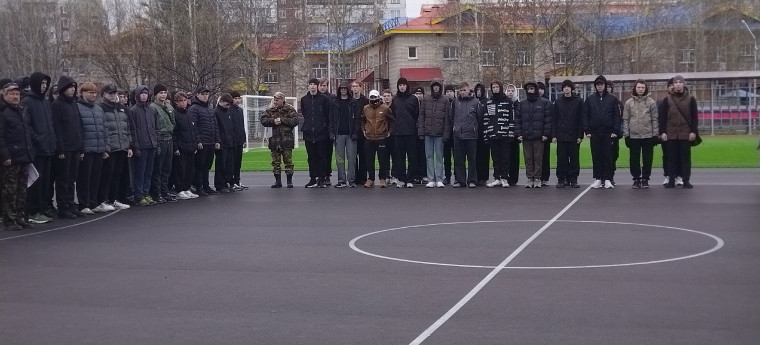 Учебные сборы по основам военной службы.